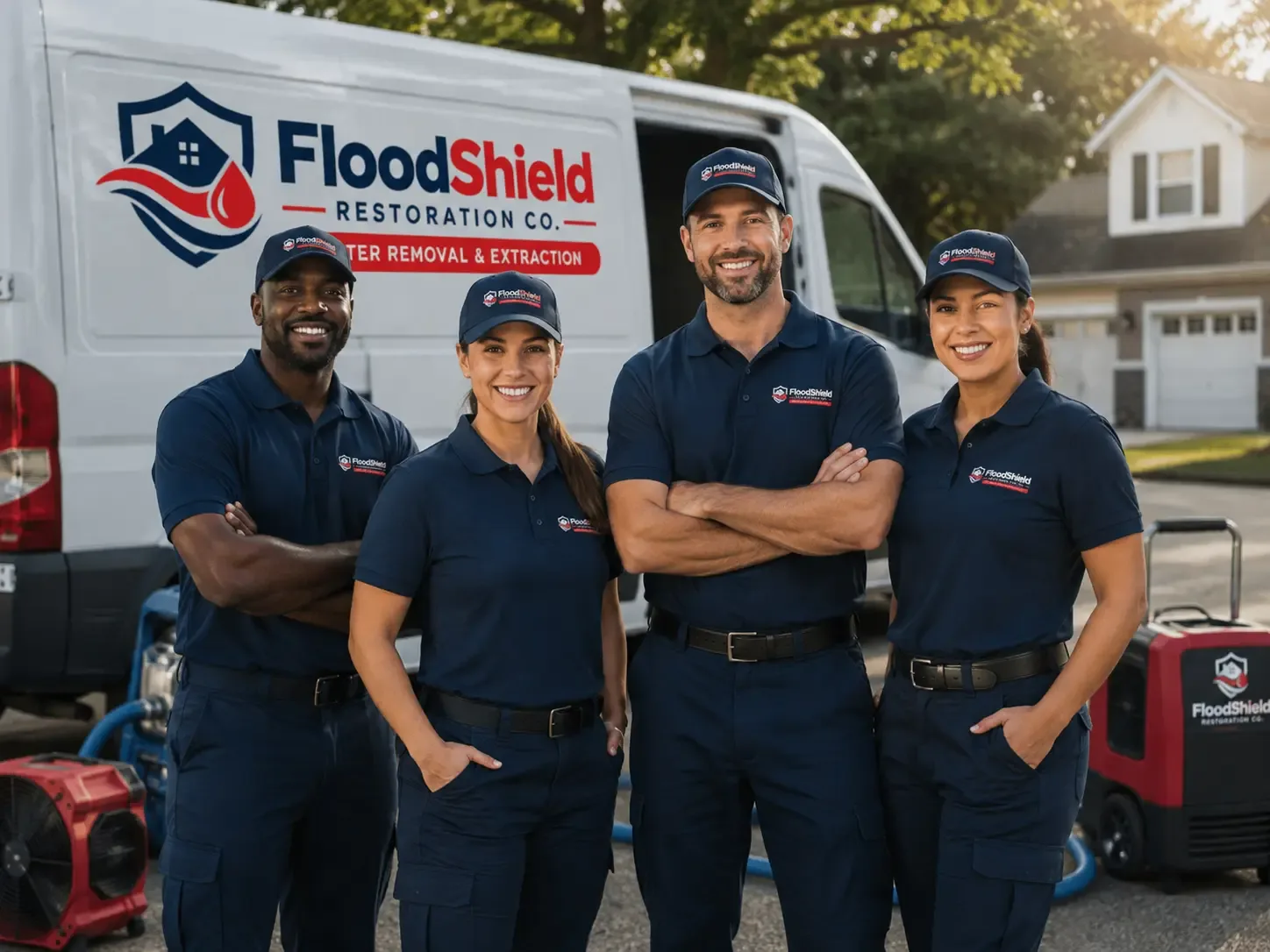 Flood Damage Restoration company in Russell, MA